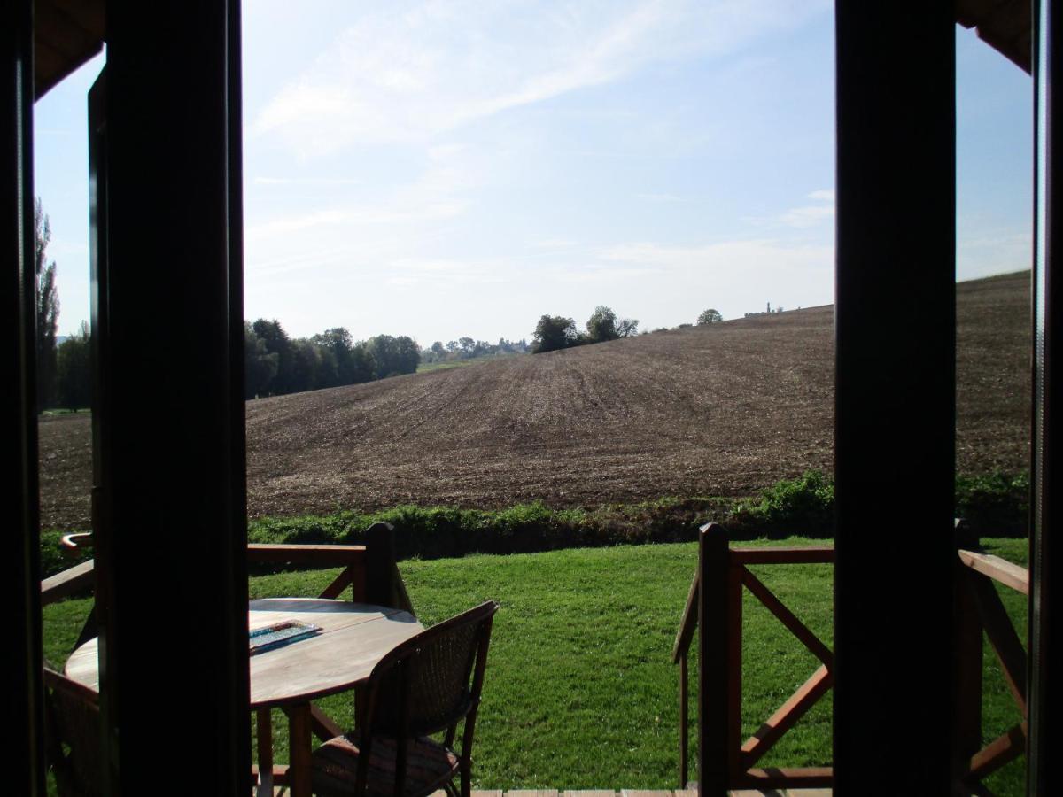 Roulotte Panoramique Du Moulin Panzió Châtillon-sur-Marne Kültér fotó